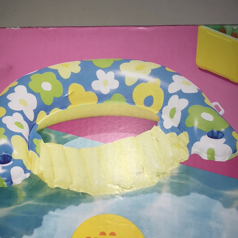 NIB Sun Squad Inflatable Lounge Chair - Picture 6 of 7